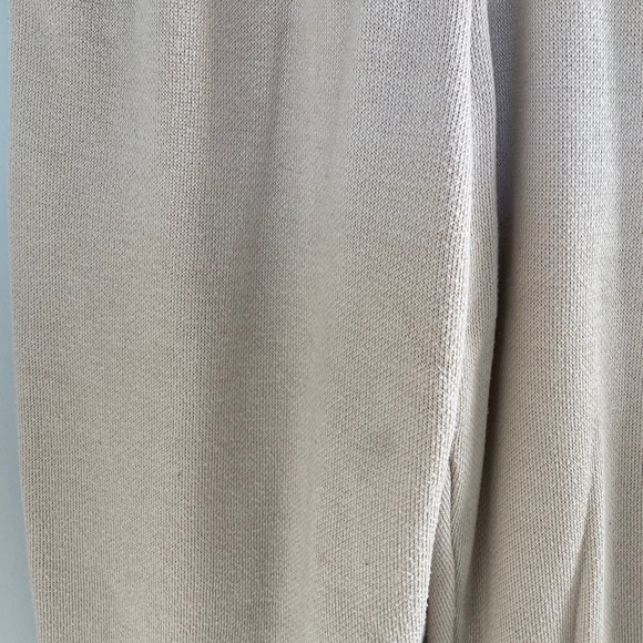 Tan knit Zara joggers and cropped sweater set - Picture 6 of 8